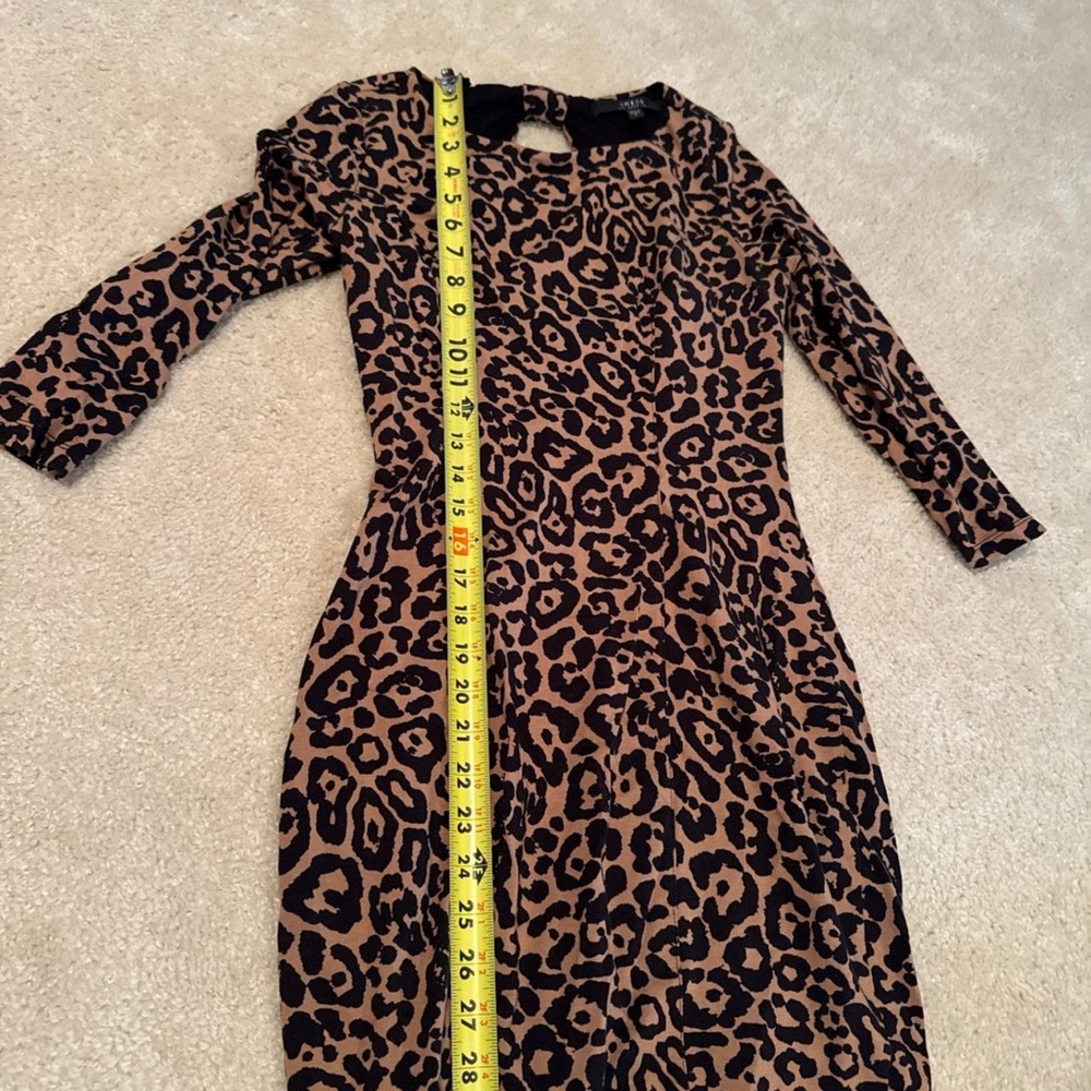 Guess Leopard Print Tunic/ Bodycon Dress M